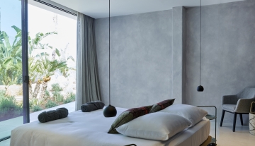 Resa Estates Ibiza koop sale Cala Moli villa seaviews modern bedroom .jpg